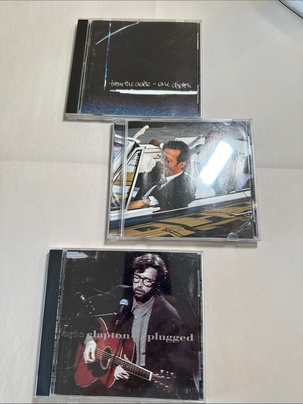 Eric Clapton CD Lot — Multiple Albums (3 CDs)